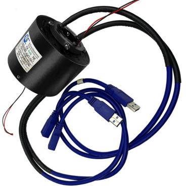 USB3.0信號通過鑽孔環